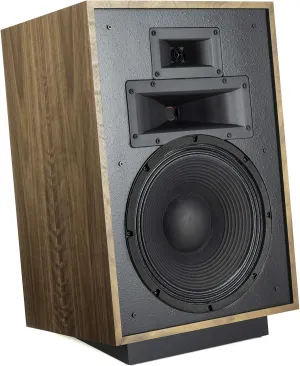 Klipsch Heresy IV Floorstanding Speaker in American Walnut Three-Way, Horn-Loaded Speaker with Updated Design
