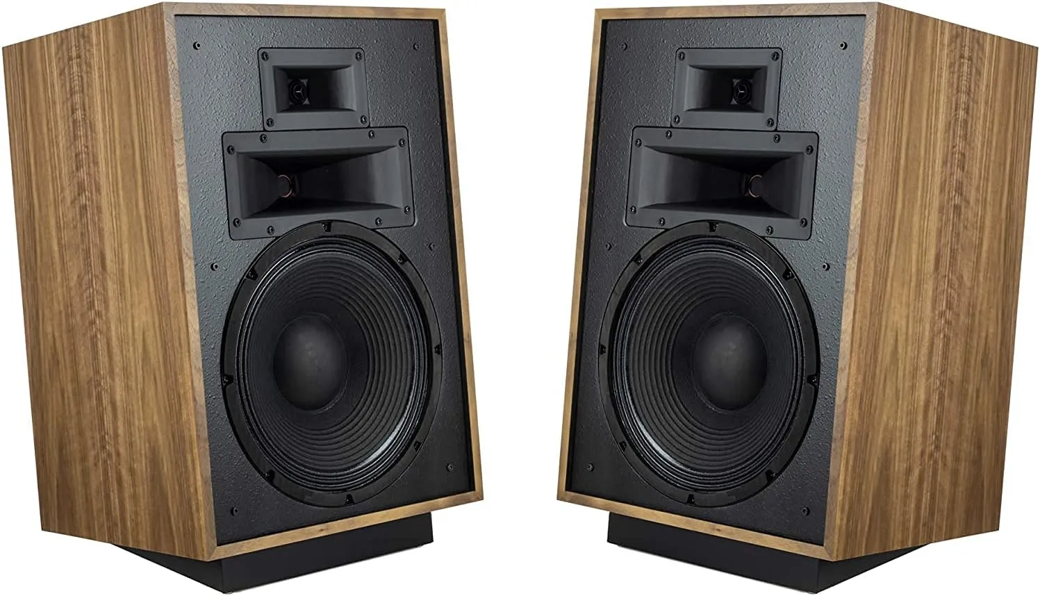 Klipsch Heritage Series Heresy IV Floorstanding Speaker Pair in American Walnut