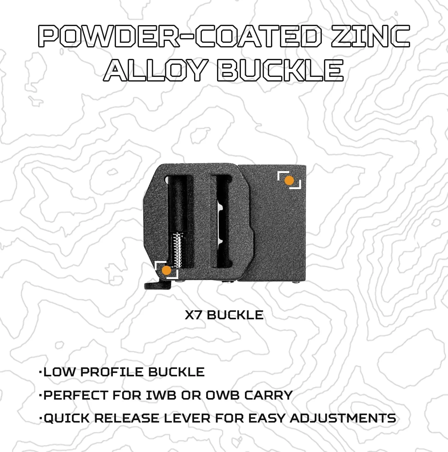 KORE Tactical Gun Belt | X7 Buckle & Reinforced Tactical Belt
