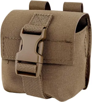 KRYDEX Tactical Molle Single Frag Grenade Pouch Small Tool Bag for Duty Belt MOLLE Vest and Backpack