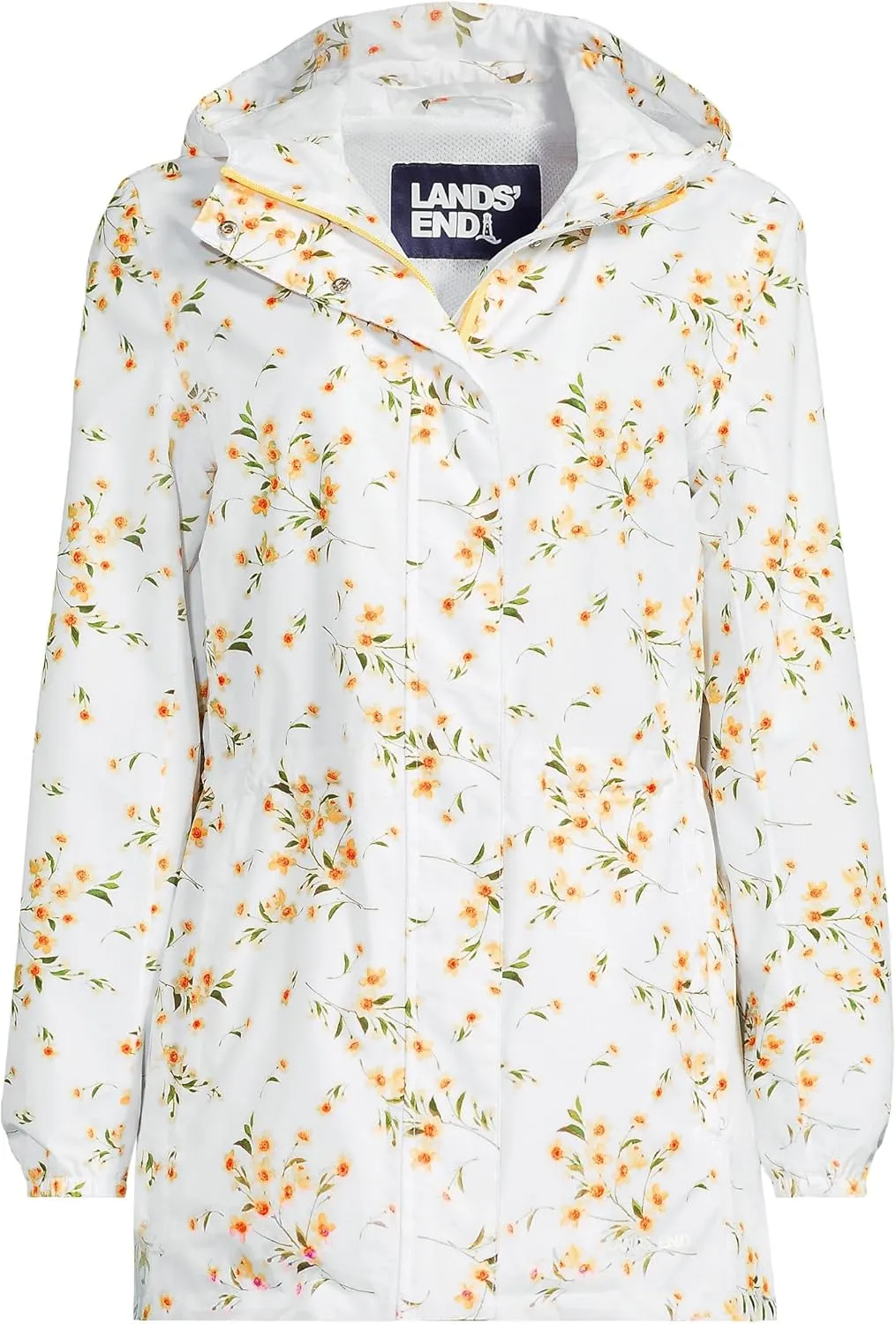 Lands' End Women's Squall Packable Waterproof Raincoat