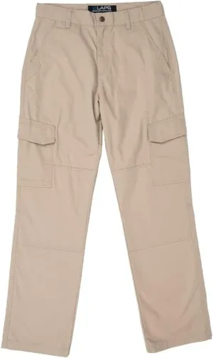 LAPG Kid's Rip-Stop Cargo Pants, Youth Tactical Outdoor Pants, Durable Children's Hiking, Camping, Adventure Pants