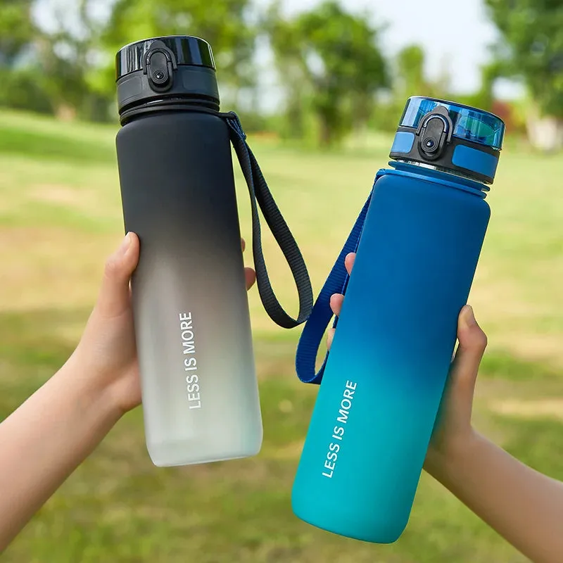 Large Capacity Leak-Proof Plastic Water Bottle