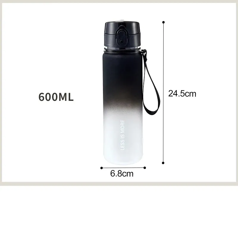 Large Capacity Leak-Proof Plastic Water Bottle