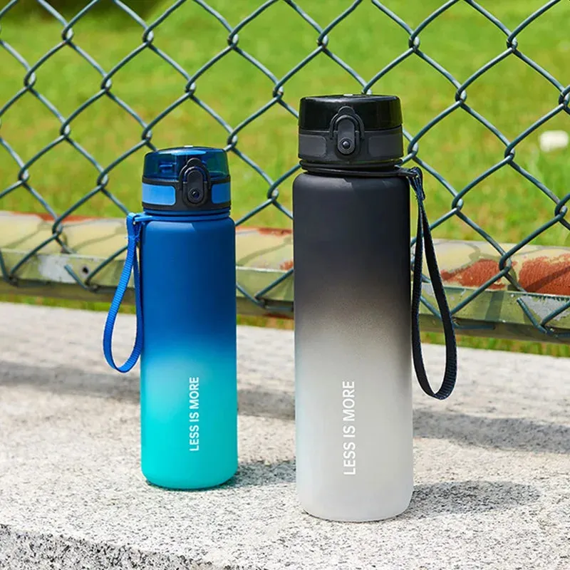 Large Capacity Leak-Proof Plastic Water Bottle