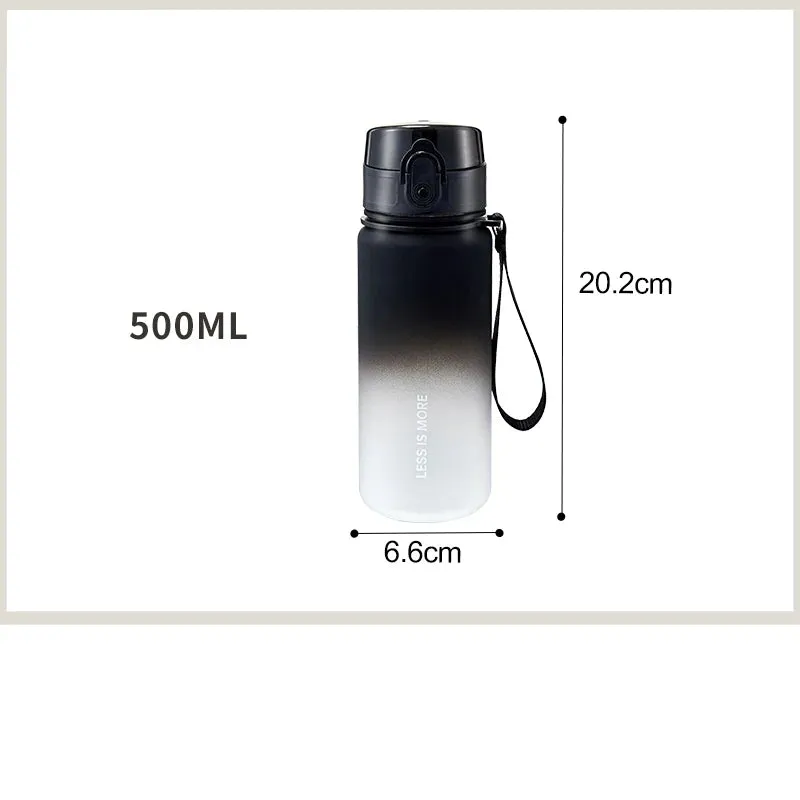 Large Capacity Leak-Proof Plastic Water Bottle