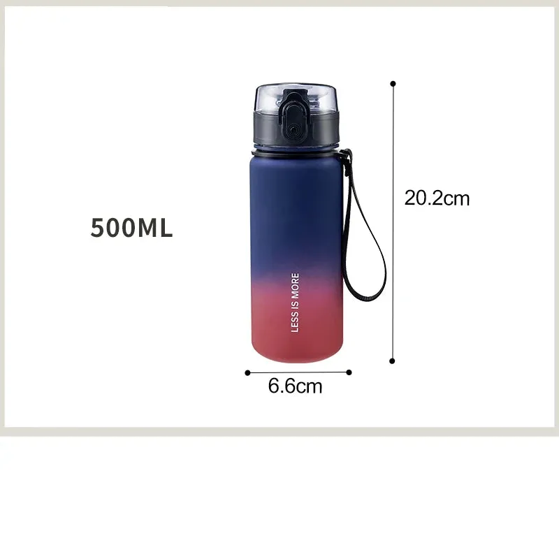 Large Capacity Leak-Proof Plastic Water Bottle