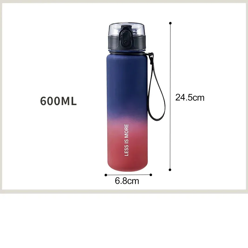 Large Capacity Leak-Proof Plastic Water Bottle