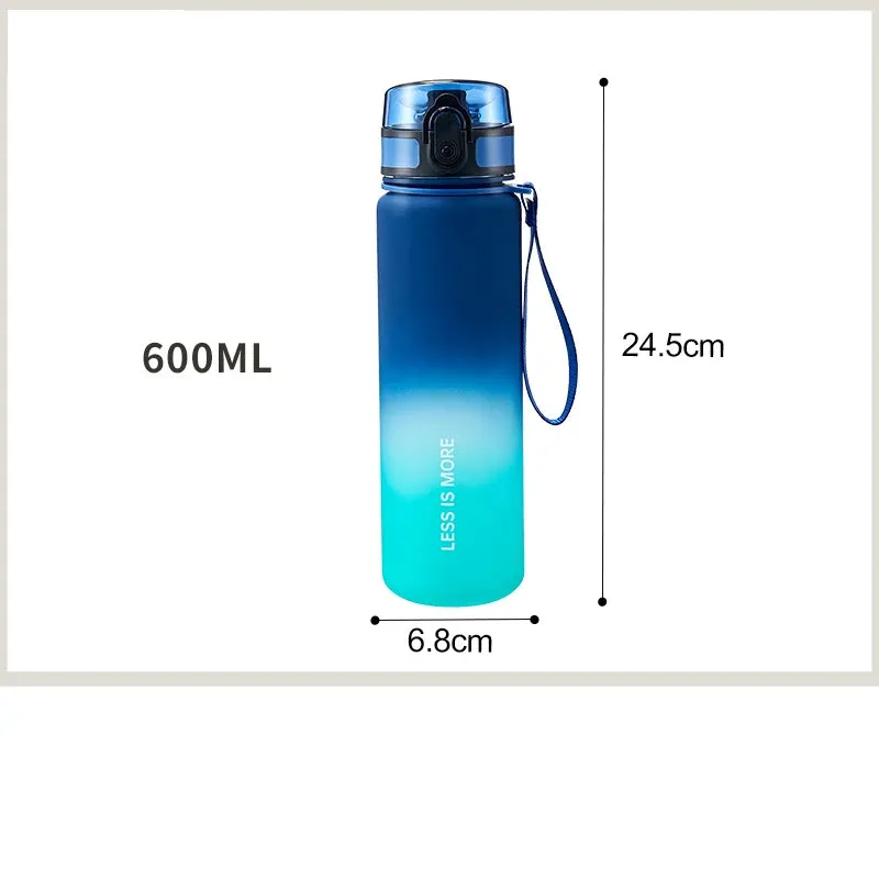 Large Capacity Leak-Proof Plastic Water Bottle