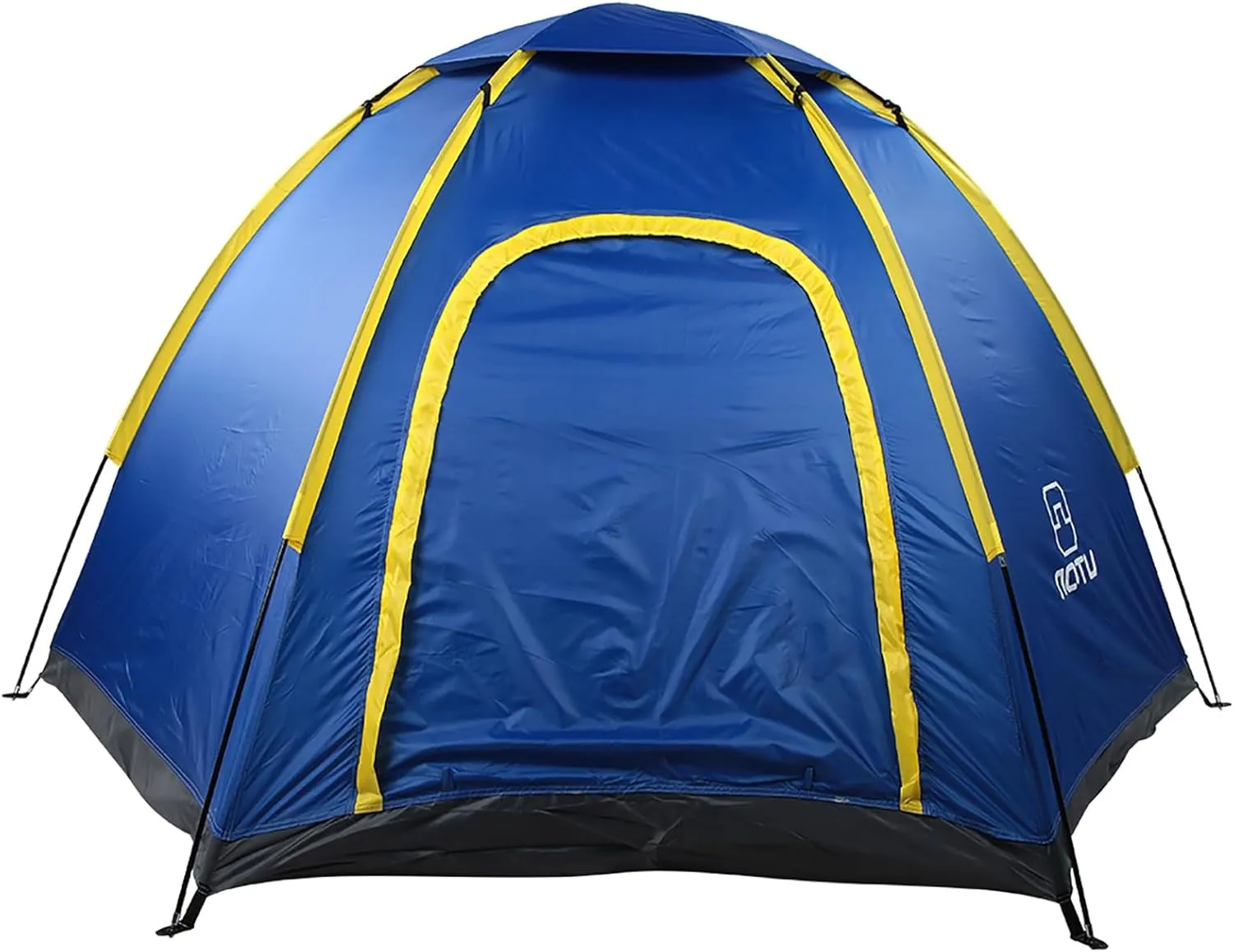 Large Space Camping Tent with Groundsheet, Resistant, Mesh Window for Ventilation
