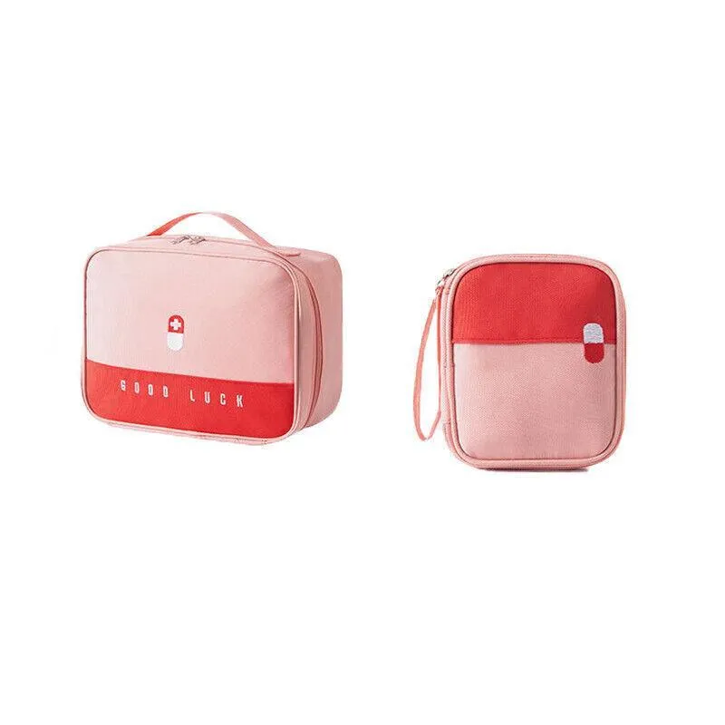 Layered Large-Capacity Thickened Medicine Box Aid Kit Safety Kit Storage Bag Au
