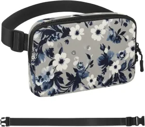 Leaf Art-508 Crossbody Fanny Pack for Men&Women,Belt Bag for Travel Casual Walking Running Hiking Cycling