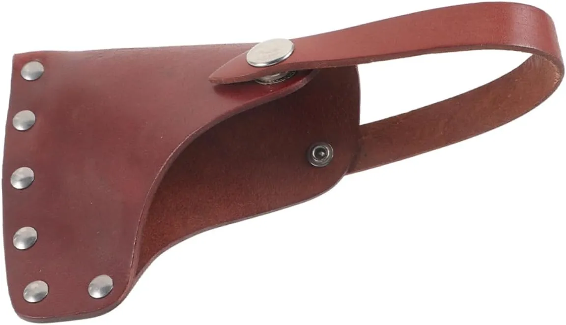 Leather Axe Cover Hatchet Case for Outdoor Use and Accessory for Hatchets Prevents