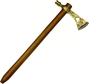 Leather Unlimited Engraved Brass Tomahawk…