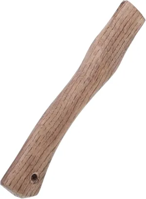 LIFKOME Wood Replacement Handle 27cm Carbonized Acutissima Axe Head Handle for Camp Axe
