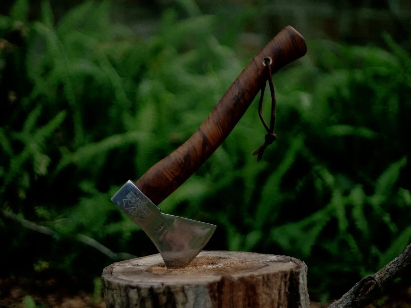 Limited Edition Hickory Wood Prandi Radica Hatchet
