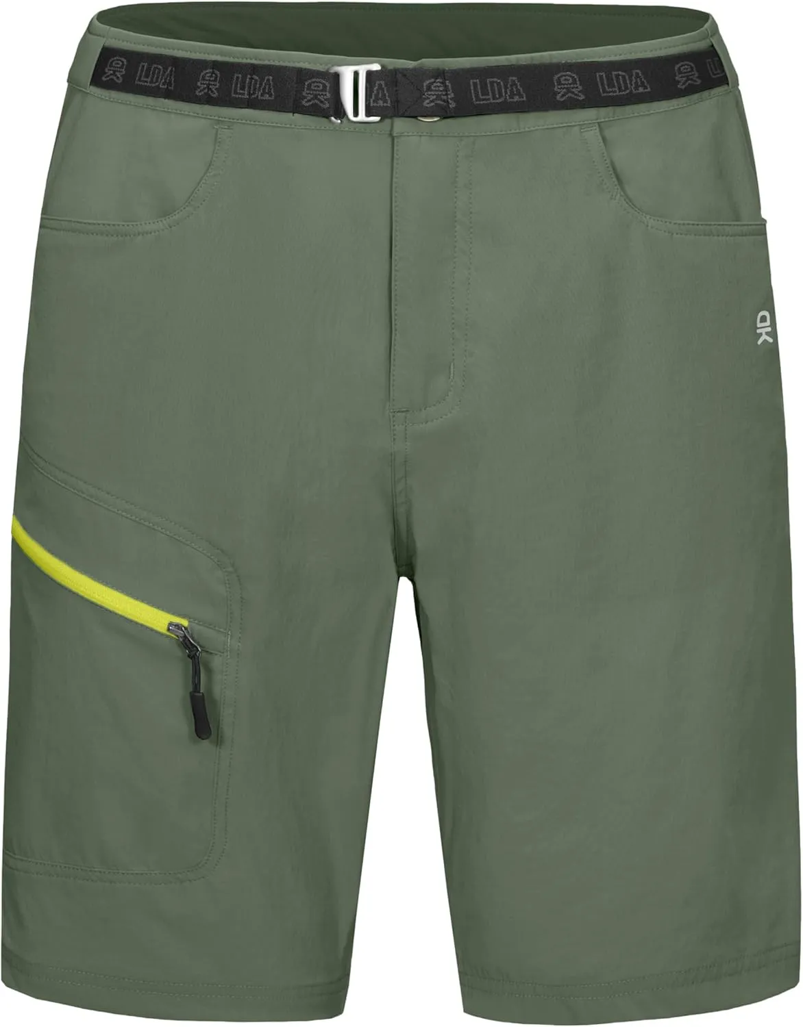 Little Donkey Andy Men's Hiking Cargo Shorts with Belt Lightweight Quick Dry Bermuda Shorts