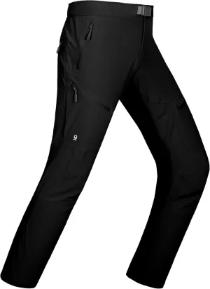 Little Donkey Andy Men's UPF 50 Lightweight Quick Dry Hiking Pants with Zipper Pockets for Outdoor Travel