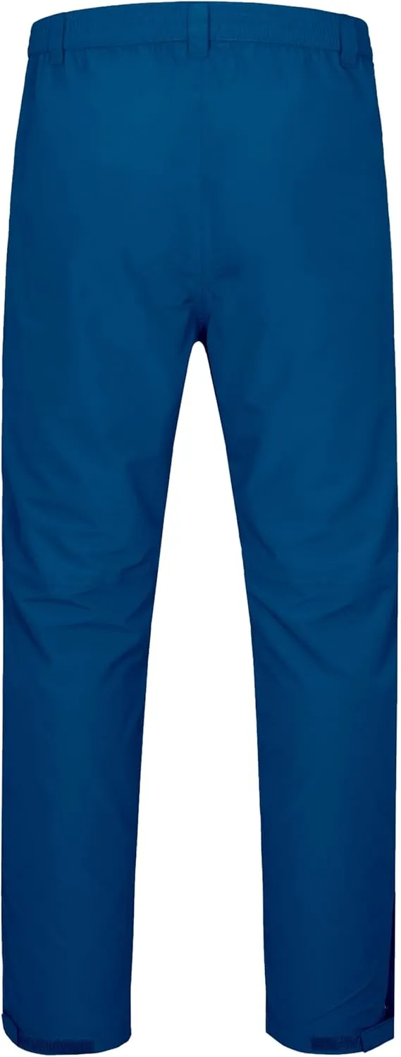 Little Donkey Andy Men's Waterproof Lightweight Rain Pants Breathable Windproof Hiking Golf Fishing Pants