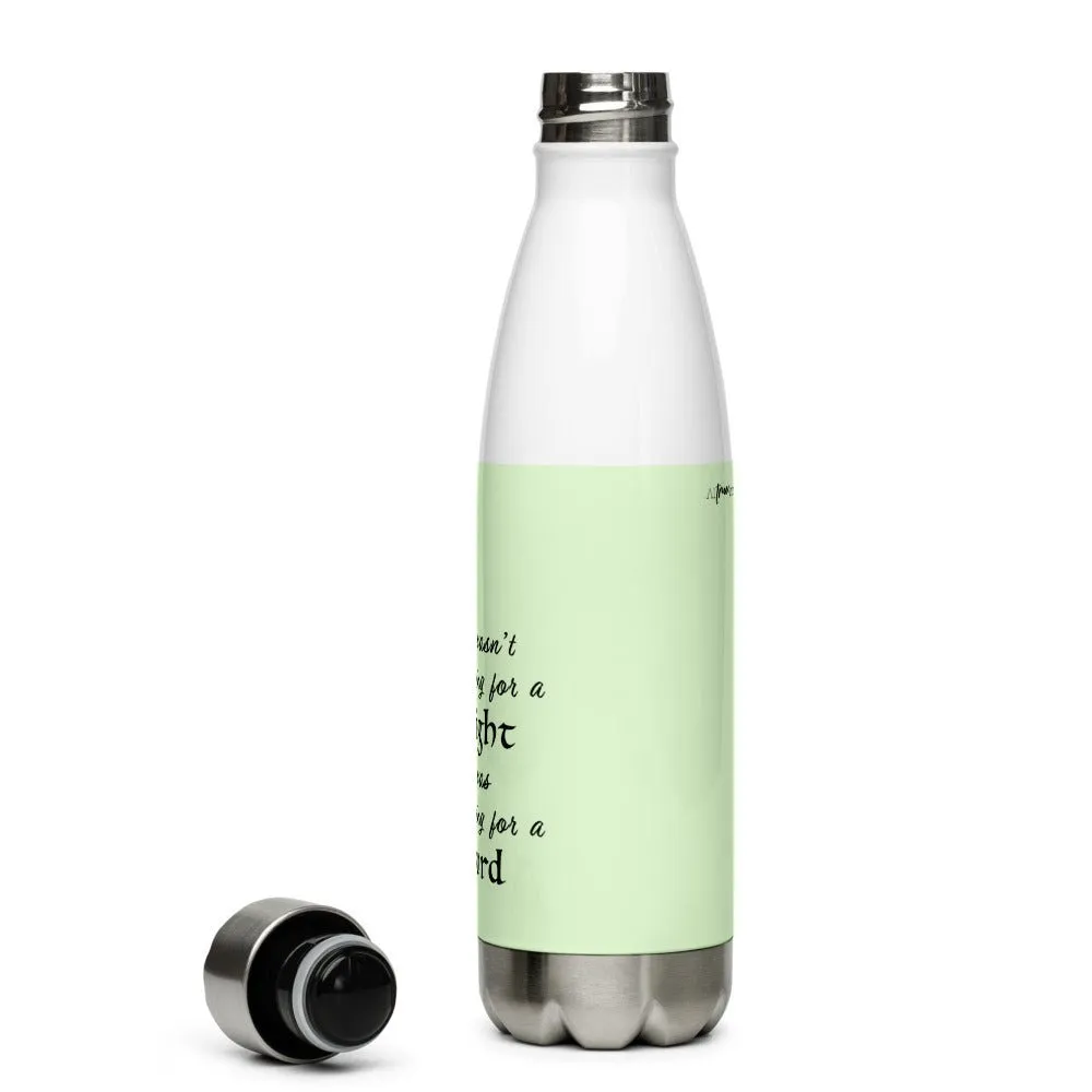 Looking for a Sword Stainless Steel Water Bottle