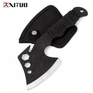 Lowest price Multi-purpose ax Sharp Survival tomahawk axes hatchet camping survive axe Boning Knife Chopping meat Bones EDC tool