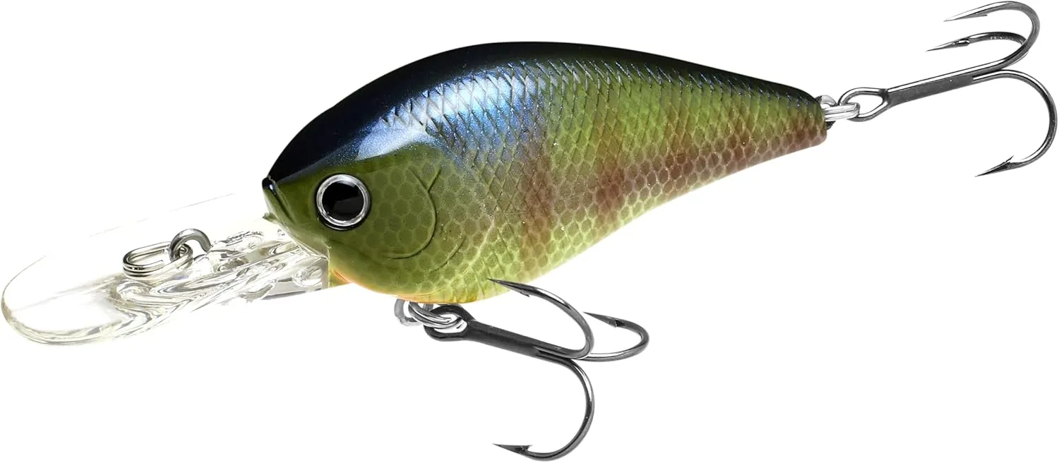 LUCKY CRAFT 1.5DD DRS, DEEP Diver, Deep Rattle Sound, Crankbait Fishing Lures, Deep Diving Lures, 7-8ft Depth, Freshwater Fishing Gear, Accessory, Tackle, Bass, Pike, Snook, Redfish