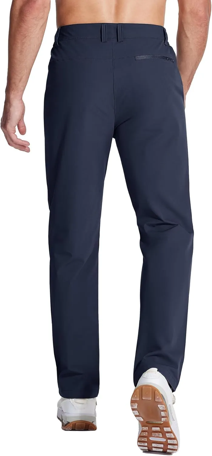 MAGCOMSEN Men's Lightweight Hiking Pants with 4 Pockets Water Resistant Quick Dry Fishing Travel Work Outddoor Pants
