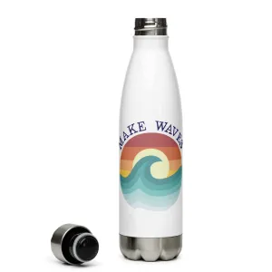 Make Waves Stainless Steel Water Bottle