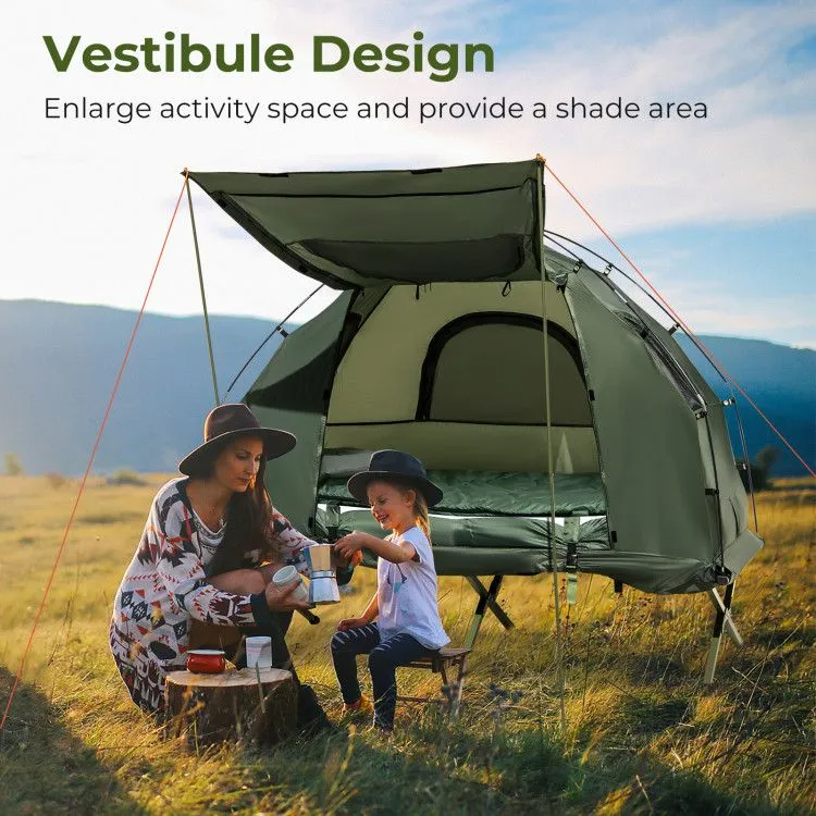 Mattress Folding 1-Person Camping Sunshade Tent Durable Free worldwide shipping and with Air