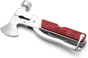 Maverton Multi-tool folding knife for man - Engraved multi purpose hand tools - Foldable 8-in pieces set tool for him- Personalized outdoor tool for traveler - Gadget for Birthday - TRAVEL