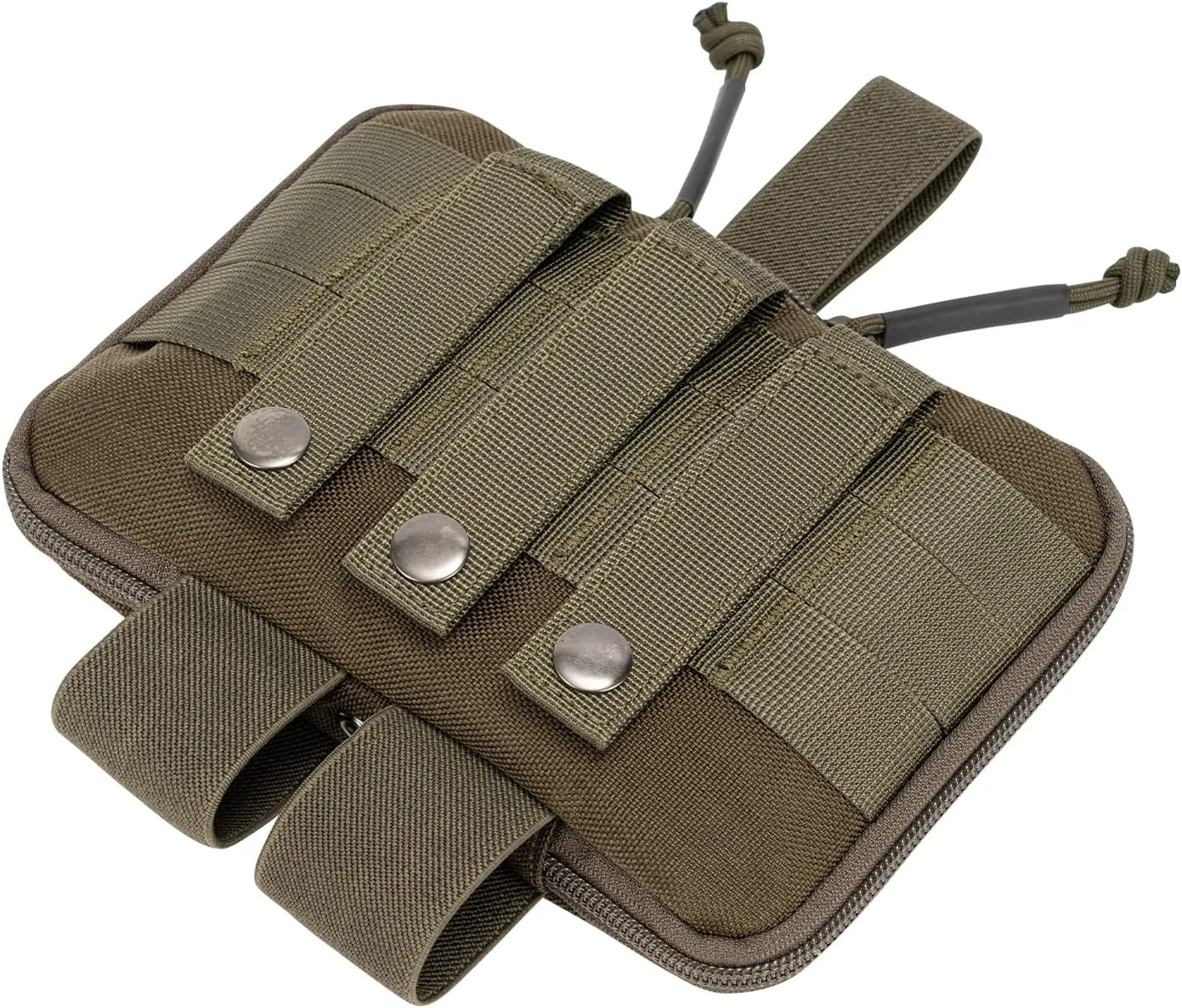 Medical Pouch for Tactical/Duty Belt MOLLE Vest/Pack EMT First Aid Pouch IFAK Utility Pouch Trauma Kit Organizer w/Tourniquet Holder