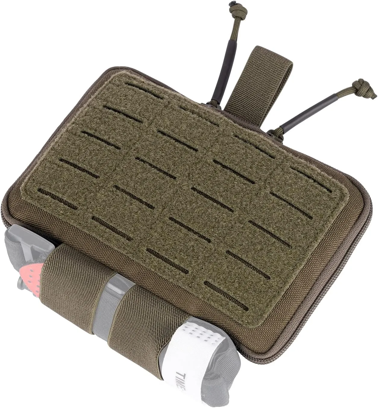 Medical Pouch for Tactical/Duty Belt MOLLE Vest/Pack EMT First Aid Pouch IFAK Utility Pouch Trauma Kit Organizer w/Tourniquet Holder