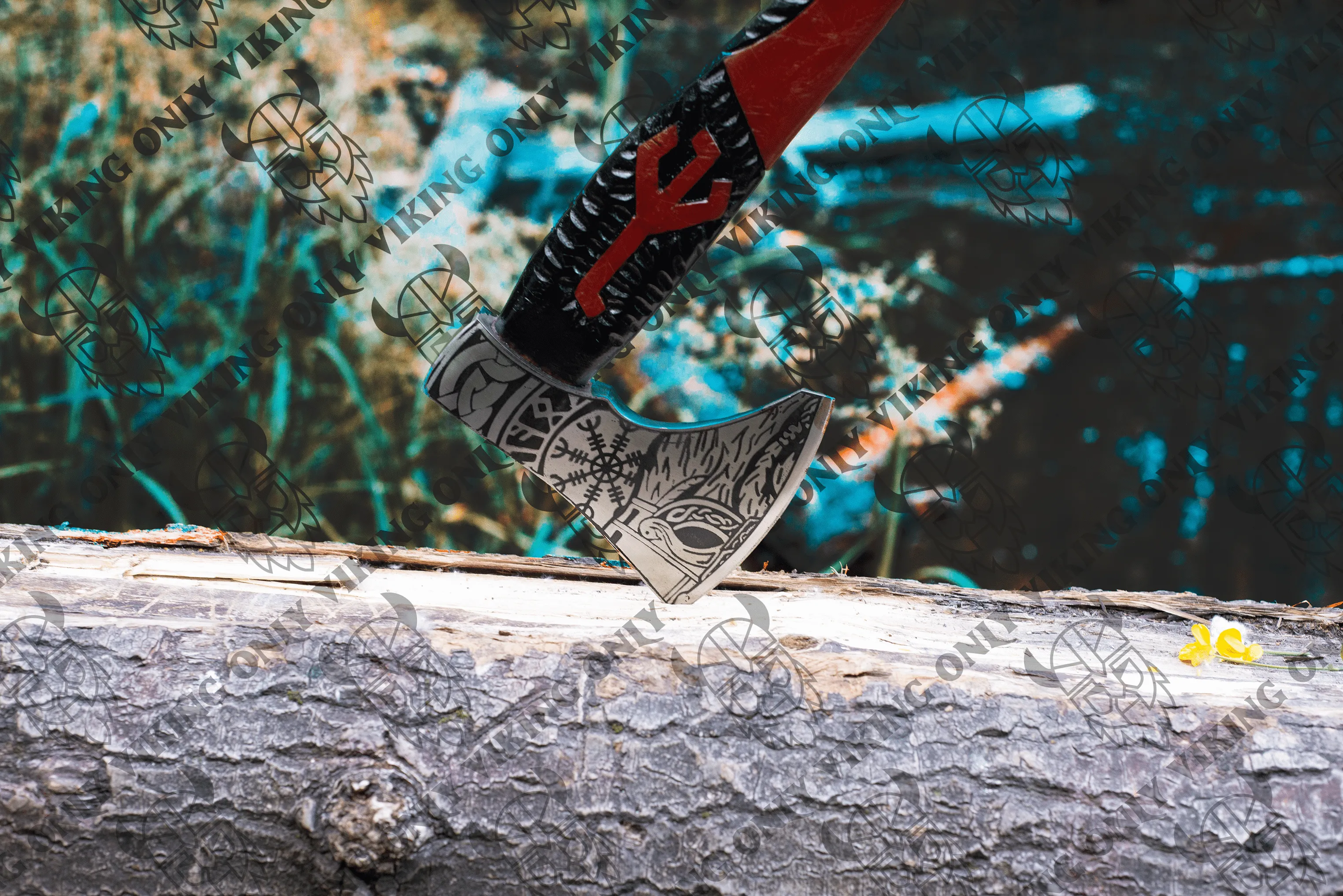 Medieval Hatchet Axe