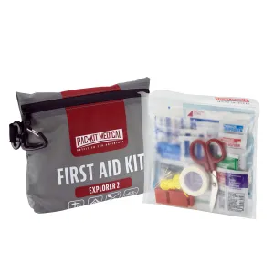 Medium Explorer Watertight First Aid Kit, 76 Pieces
