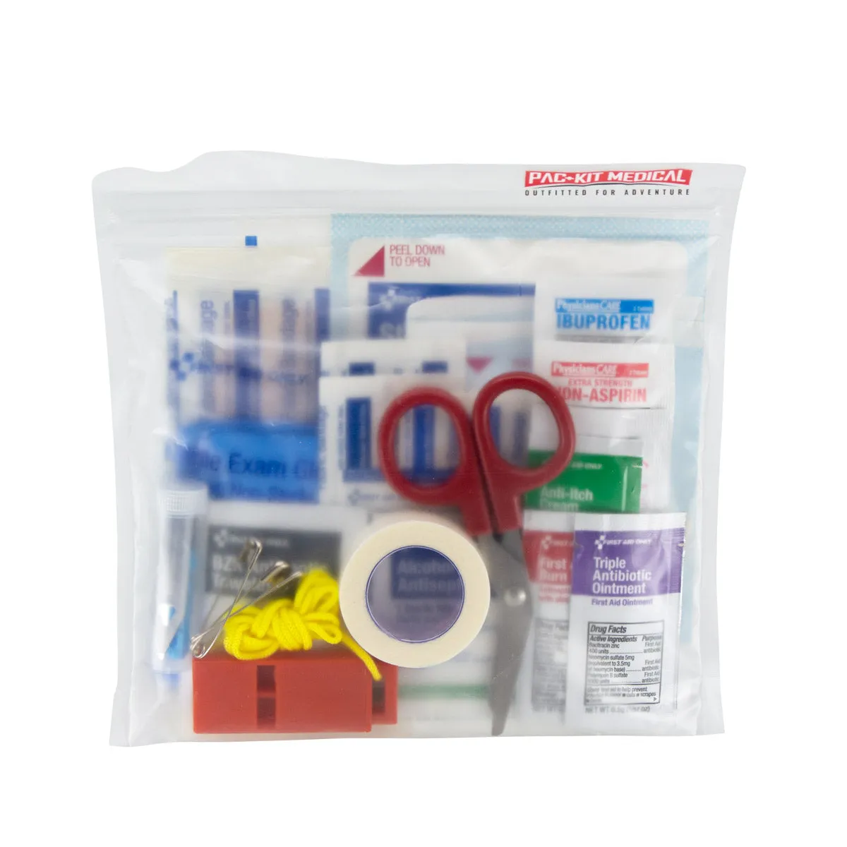 Medium Explorer Watertight First Aid Kit, 76 Pieces