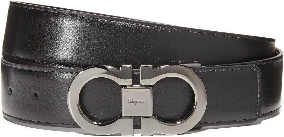 Men's Gancini Buckle Reversible Belt