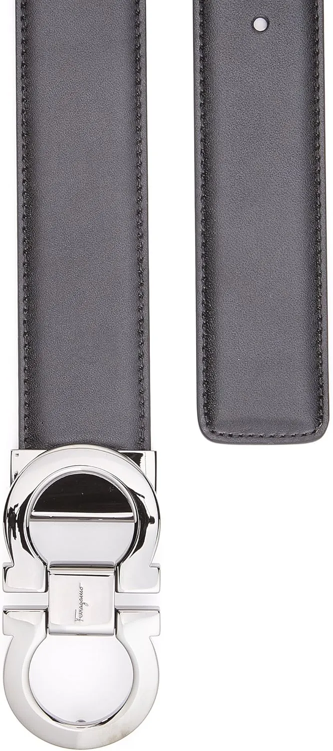 Men's Gancini Buckle Reversible Belt