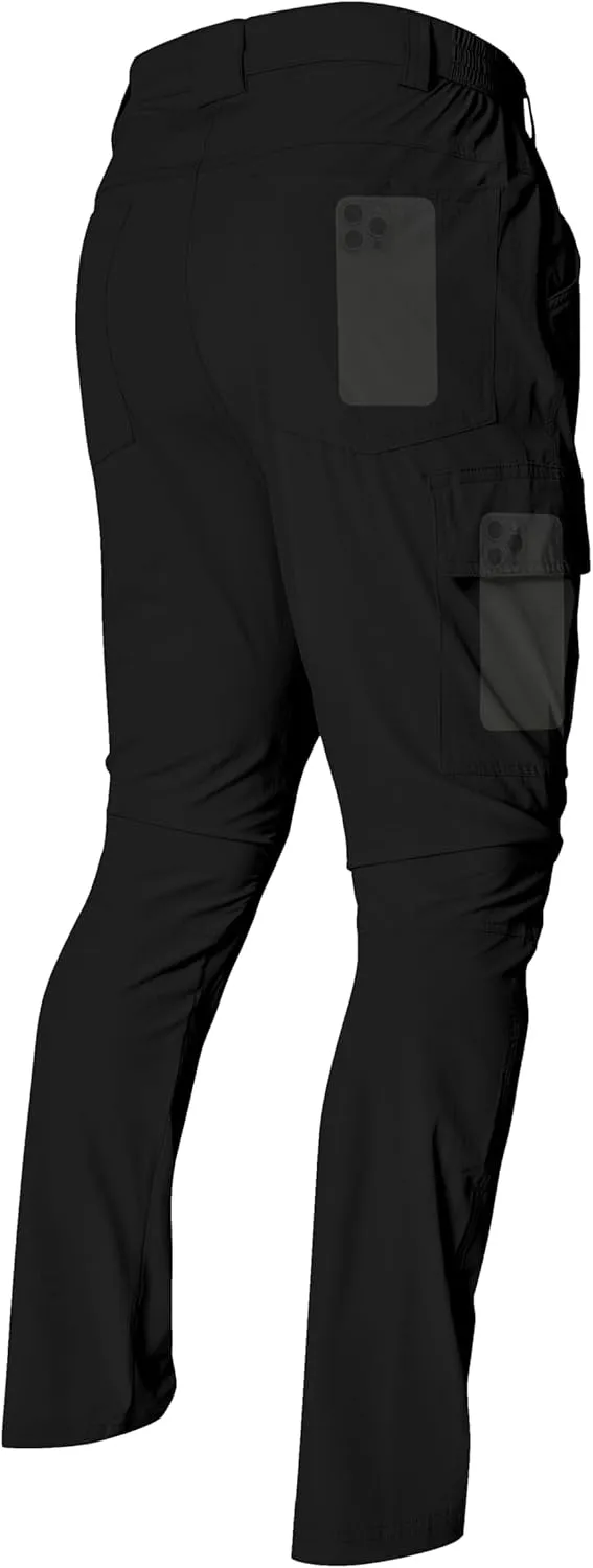 Men's Lightweight Hiking Cargo Pants Waterproof Quick Dry Travel Climbing Camping Fishing Mens Work Pants Outdoor