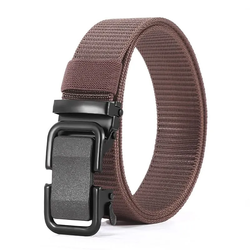 Men's Nylon Tactical Automatic Buckle Belt