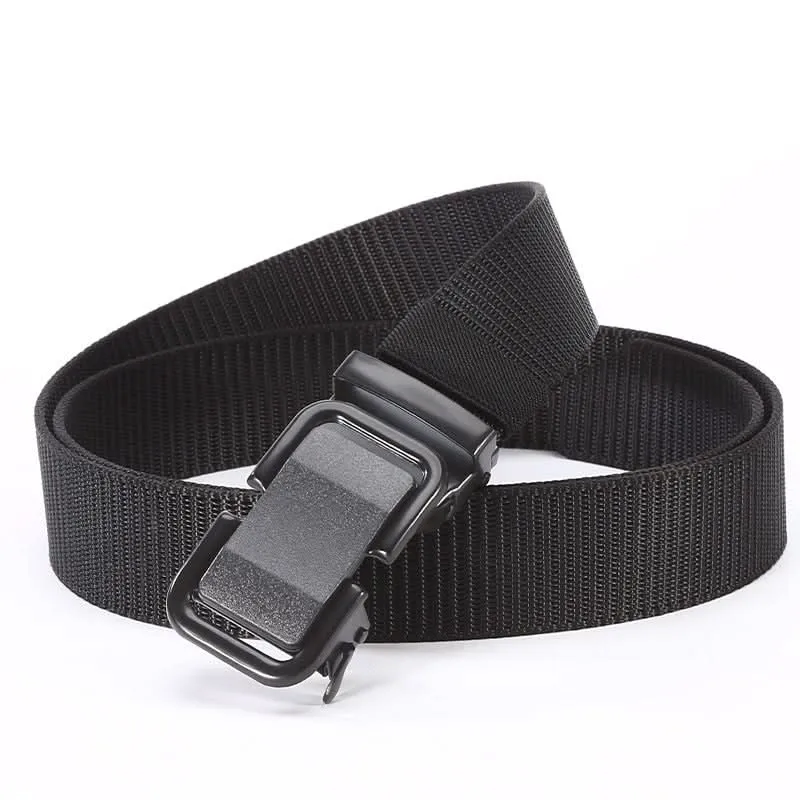 Men's Nylon Tactical Automatic Buckle Belt