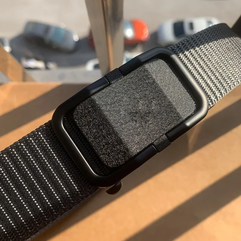 Men's Nylon Woven Tactical Belt