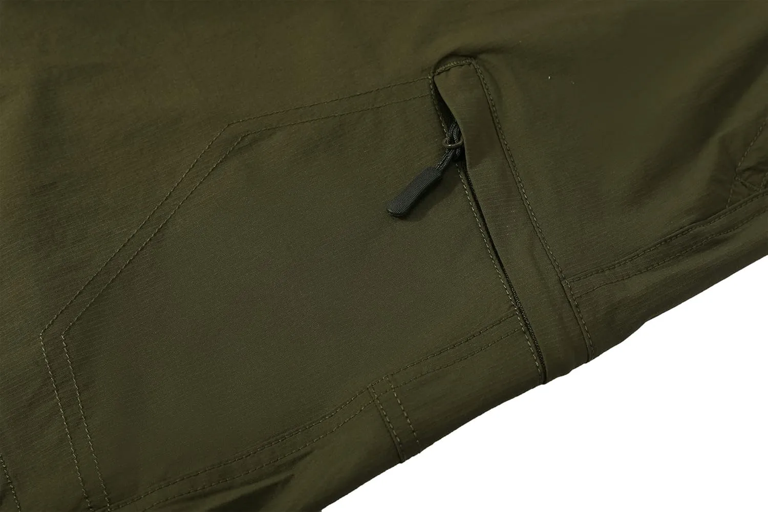 Men's Stretchy Quick Dry Cargo Hiking Shorts Lightweight Work Shorts 6 Pockets for Cycling Travel Camping
