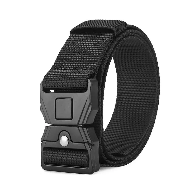 Men’s Tactical Nylon Belt – Durable Woven Design