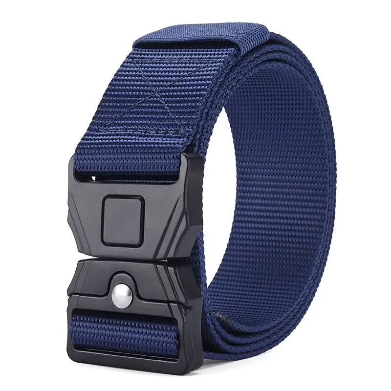 Men’s Tactical Nylon Belt – Durable Woven Design