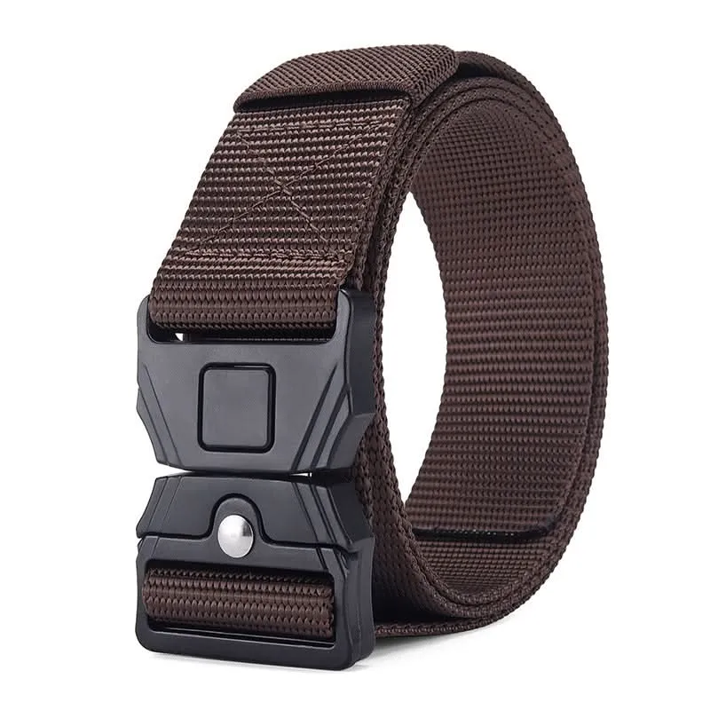 Men’s Tactical Nylon Belt – Durable Woven Design