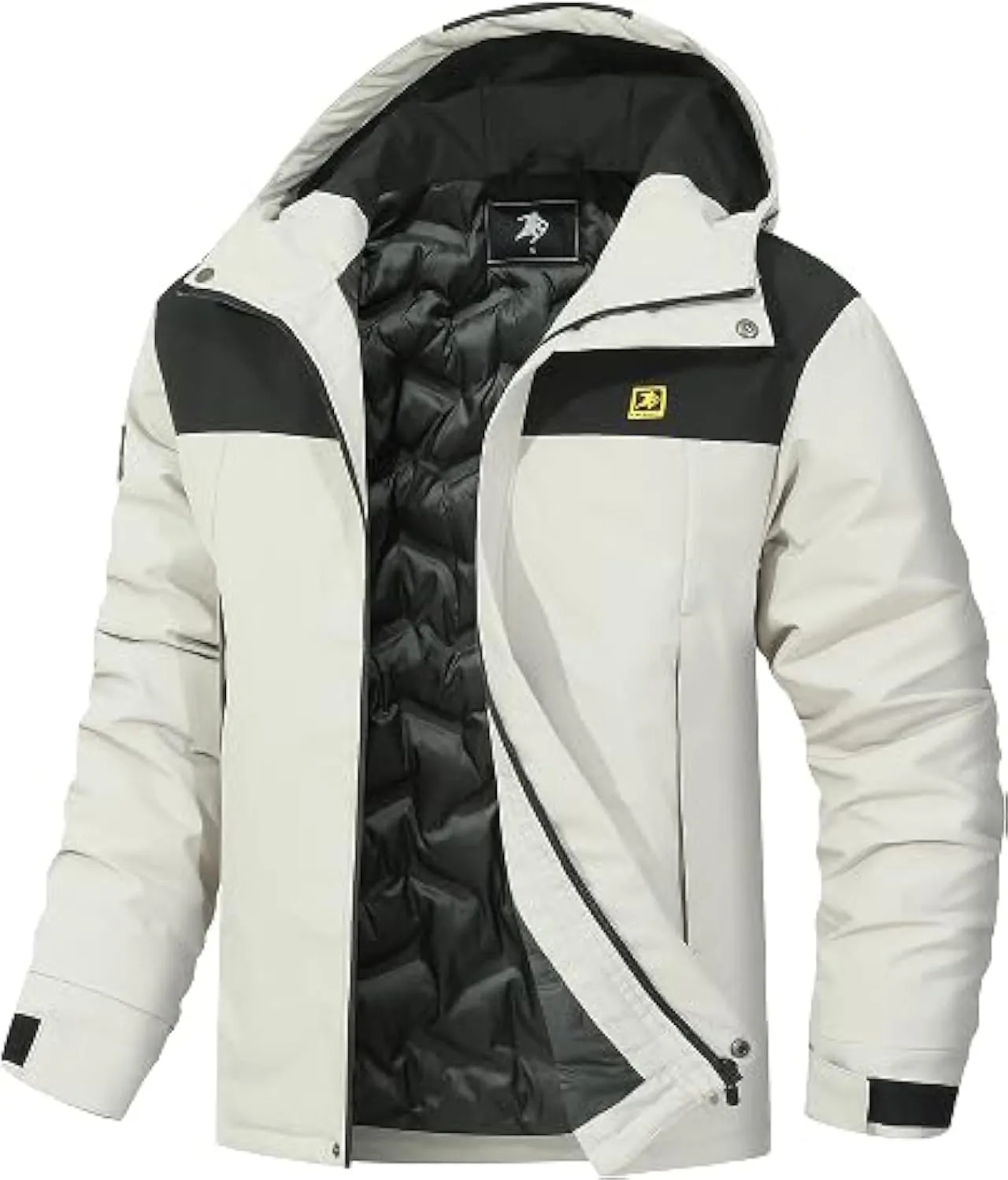 Men's Warm Winter Coats Waterproof Ski Jacket Windproof Mountain Windbreaker Hooded Snowboarding jacket