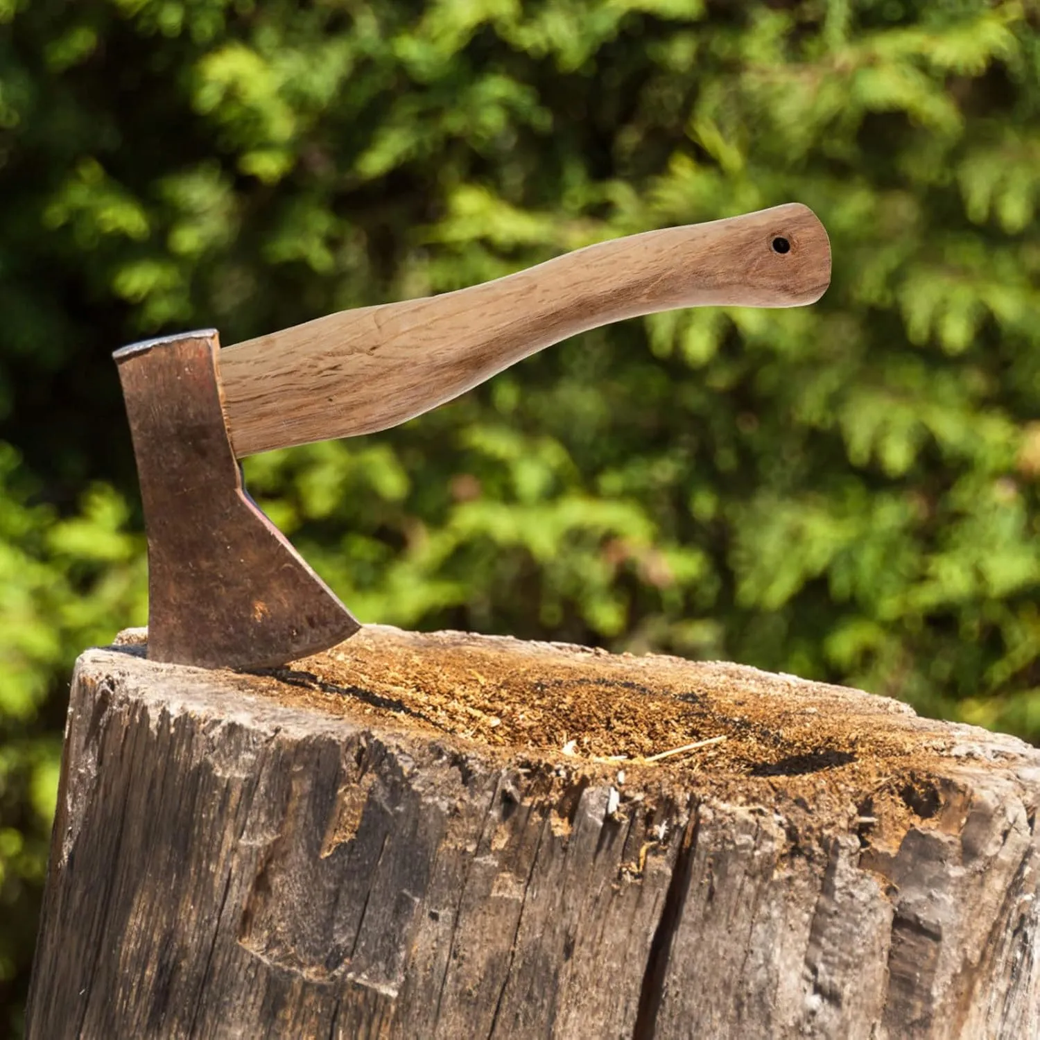 MERRYHAPY Wooden Axe Replacement Handle Durable Wooden Grip for Camping Axe and Hatchet Axe Handle Replacement for Chopping