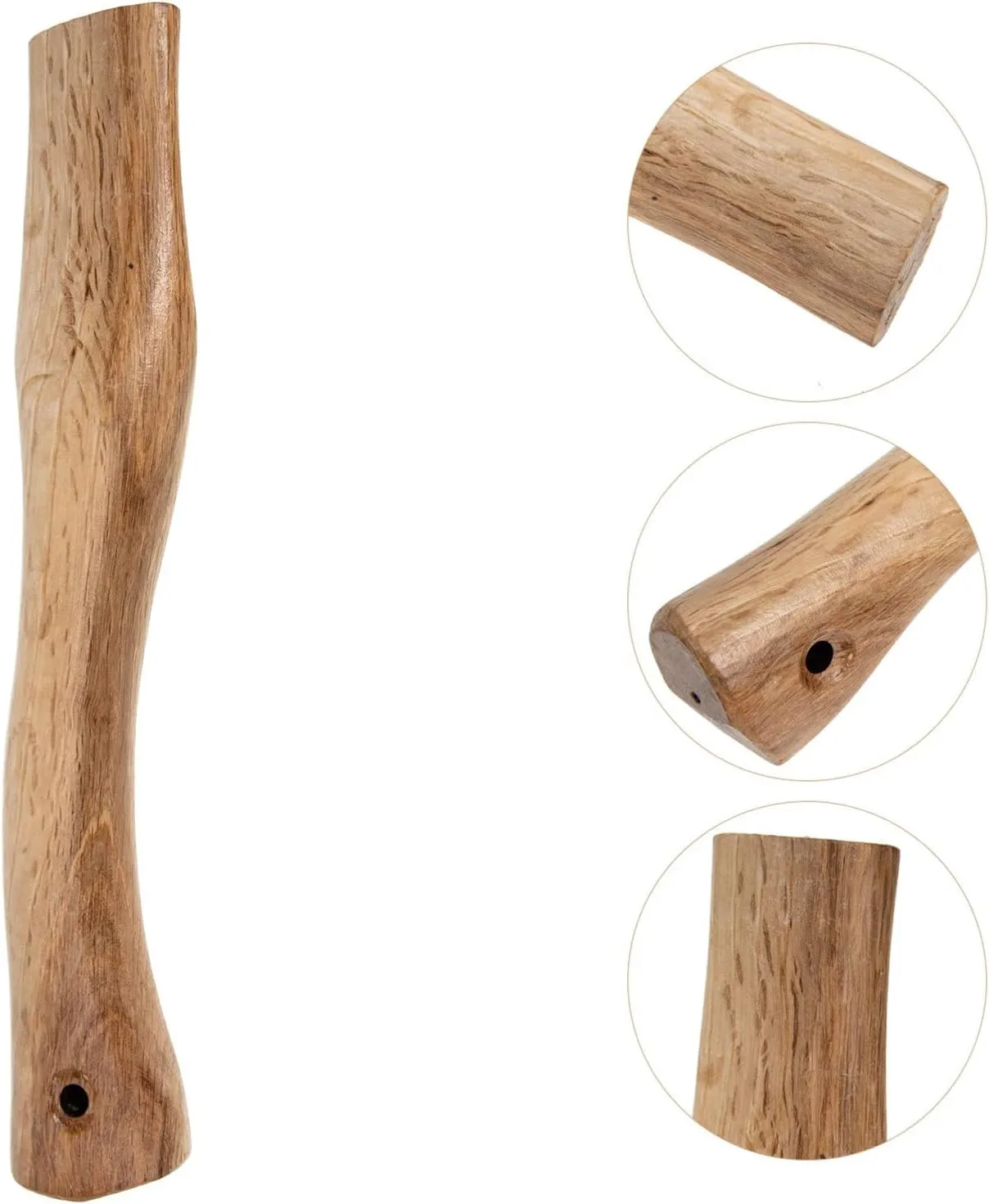 MERRYHAPY Wooden Axe Replacement Handle Durable Wooden Grip for Camping Axe and Hatchet Axe Handle Replacement for Chopping