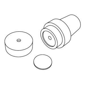 Mettler Toledo 0626H90EA 51108741 Stopper with Septum for Karl Fischer Titrator