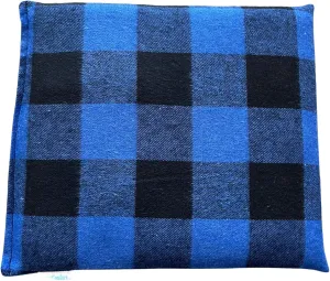 Microwaveable Heating Pad (Royal Blue Plaid)
